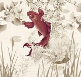 London Art Koi Wallpaper