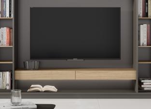 708 Bookcase & TV Unit