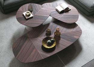 Cattelan Italia Adrian Wood Coffee Table