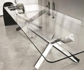 Sovet Italia Aikido Two Bases Dining Table