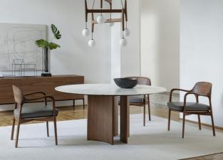 Porada Alan Tondo 3 Dining Table