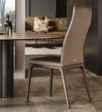 Cattelan Italia Arcadia Couture High Back Dining Chair