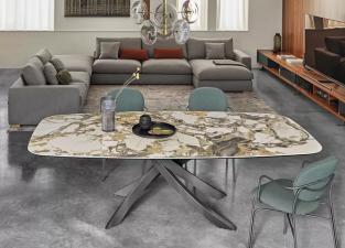 Bontempi Artistico Barrel Top Dining Table