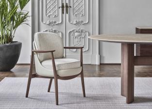 Porada Biloba Dining Armchair