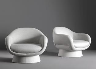 Bonaldo Boolean Armchair with Covered Base