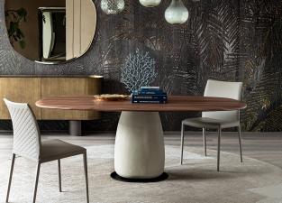 Cattelan Italia Botero Wood Table