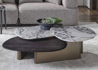 Porada Callisto Mix Wood/Marble Coffee Table