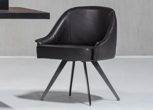 Cierre Boheme Dining Chair with Swivel Base