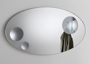 Glas Italia Celeste Mirror