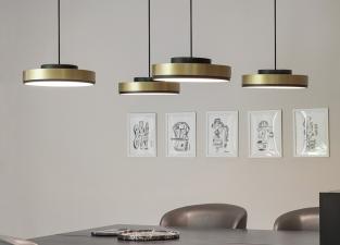 Contardi Discus Pendant Light 41cm (3 Available). In Stock - New Boxed