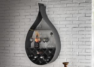 Cattelan Italia Drop Wine Rack/Bookshelf