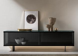 Tonelli East Side Glass Sideboard