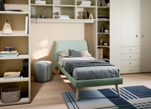 Battistella Woody Flare Single Bed