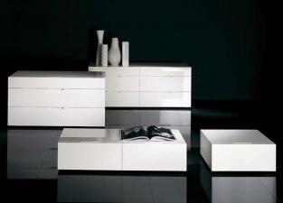 Lema Flin 1 Drawer Bedside Cabinet