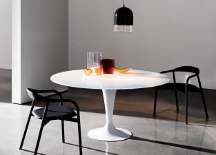 Sovet Italia Flute Round Dining Table