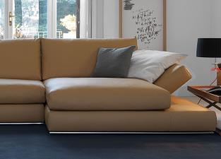 Vibieffe Fly Corner Sofa with Adjustable Arm