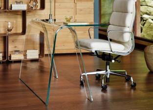 Glas Italia Folio Glass Desk