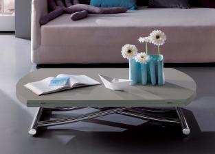 Ozzio Globe Transformable Coffee/Dining Table