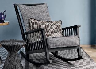 Gervasoni Gray 09 Rocking Chair