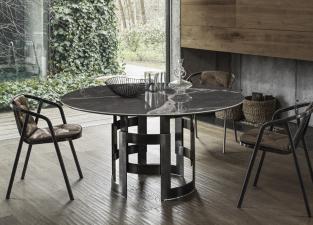 Bontempi Imperial Round Dining Table