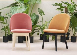 Miniforms Iola Dining Chair with Ash Legs
