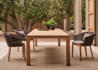 Tribu Kos Teak Garden Dining Table