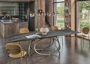 Bontempi Louis Extending Dining Table