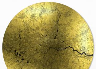 Mappa Mundi Maoir Londinium by Ewan David Eason