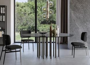 Bonaldo Mille Round Dining Table