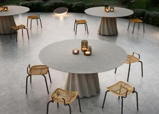 Pianca Onda Garden Dining Table