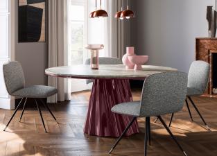 Pianca Onda Round Dining Table