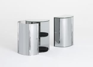Glas Italia Oltrapo Glass Cabinet