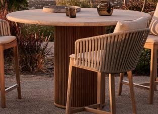 Tribu Otto Counter Height Garden Table