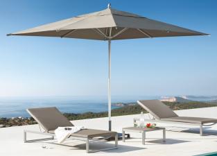 Manutti Large Square Garden Parasol