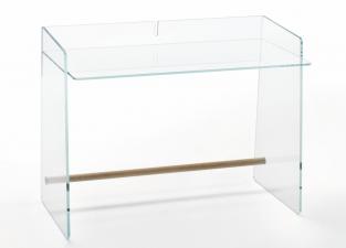 Glas Italia Pirandello Glass Desk