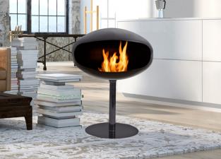 Cocoon Pedestal Fire - Black