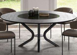 Ozzio Pivot Round Dining Table