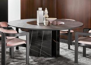 Gallotti & Radice Platium Round Dining Table