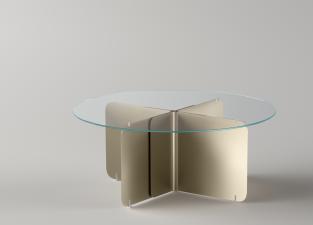 Tonelli Pleat Round Dining Table