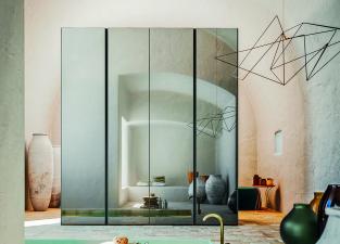 DaFre Go Up Glass Door Wardrobe