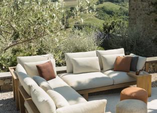 Tribu Pure Corner Garden Sofa