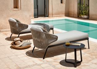 Manutti Radoc Sun Lounger/Chaise Longue