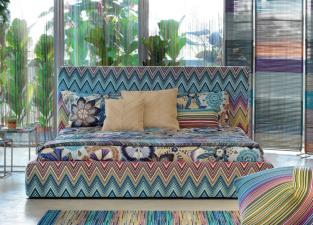 Missoni Home Screen Super King Size Bed