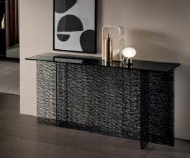 Tonelli Sestante Glass Console Table