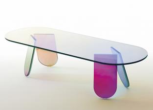 Glas Italia Shimmer Coffee Table