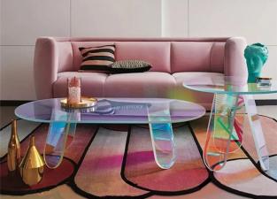 Glas Italia Shimmer Coffee Table