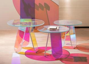 Glas Italia Shimmer Side Table