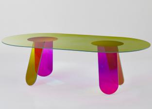 Glas Italia Shimmer Dining Table
