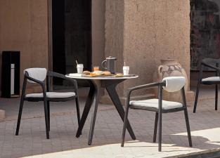 Manutti Solid Garden Dining Armchair