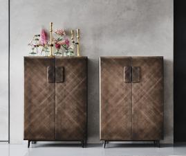 Cattelan Italia Tudor Tall Sideboard